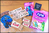 Contenu de la box du mois